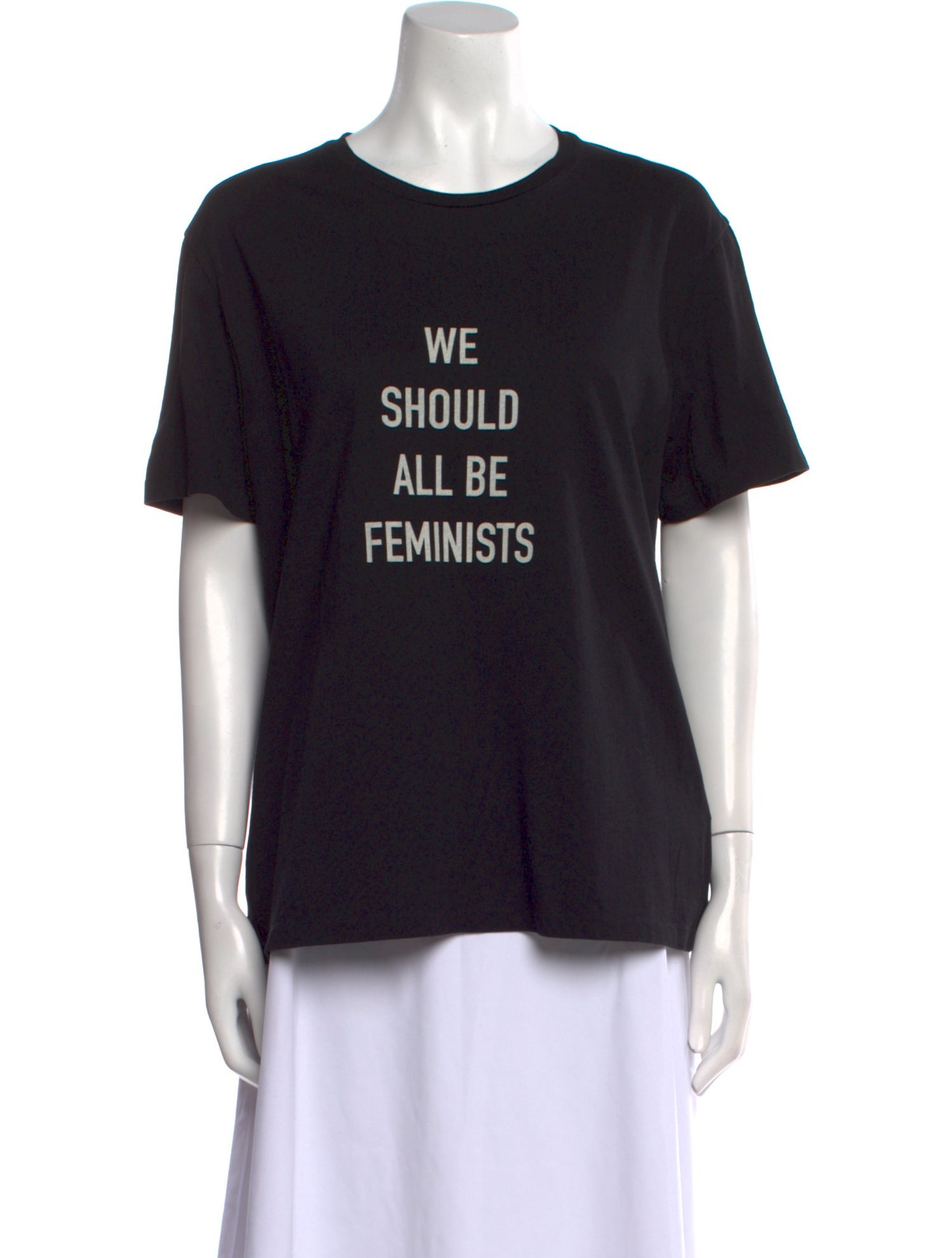 Christian Dior Graphic Print Crew Neck T-Shirt