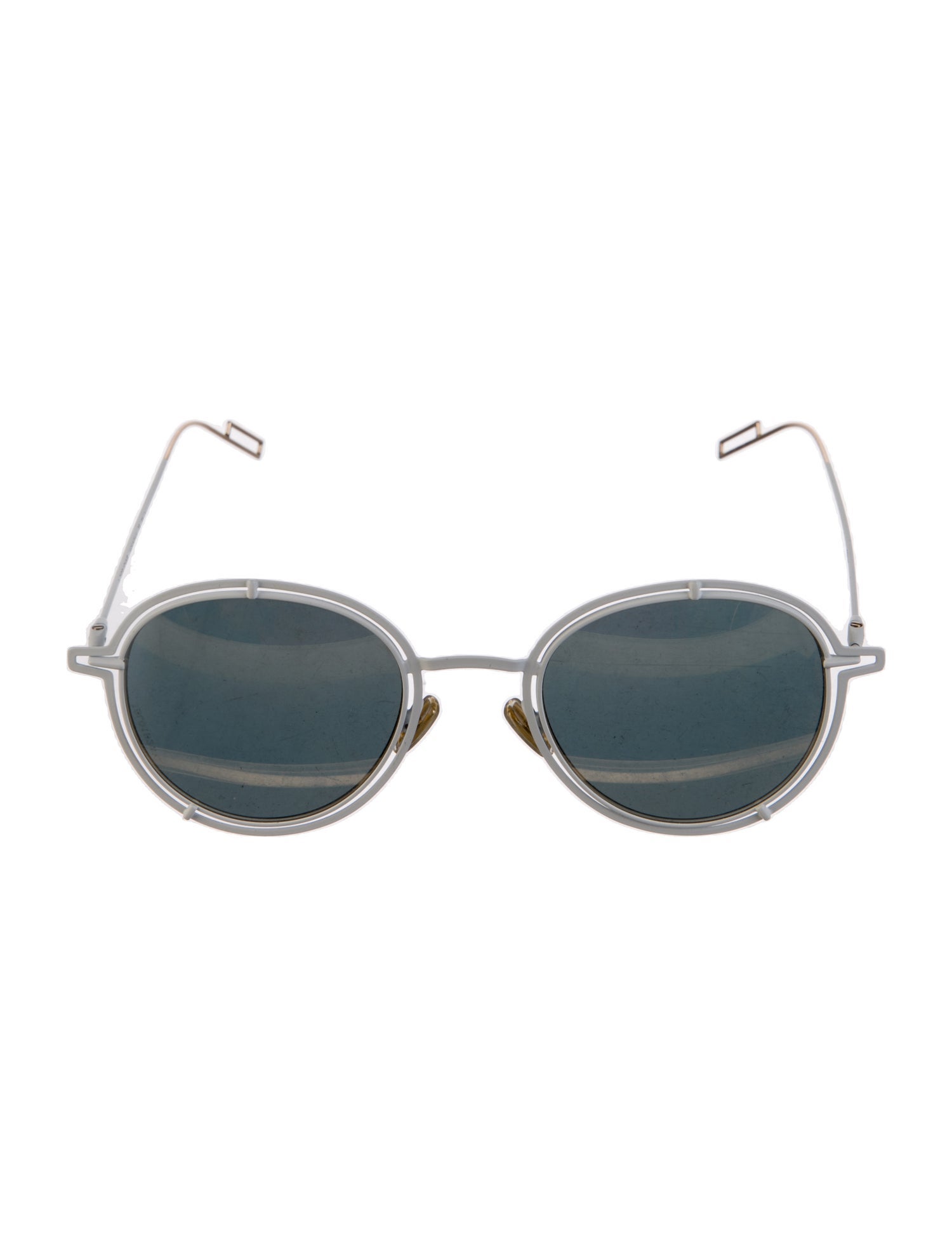 Christian Dior Round Mirrored Sunglasses