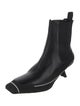 Christian Dior Leather Striped Chelsea Boots