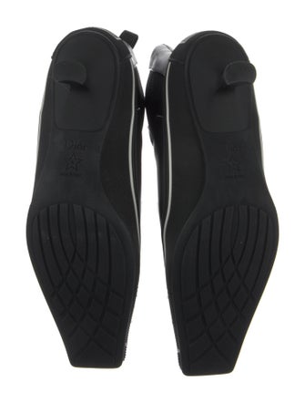 Christian Dior Leather Striped Chelsea Boots