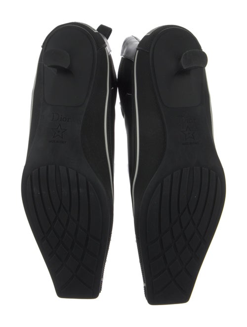 Christian Dior Leather Striped Chelsea Boots