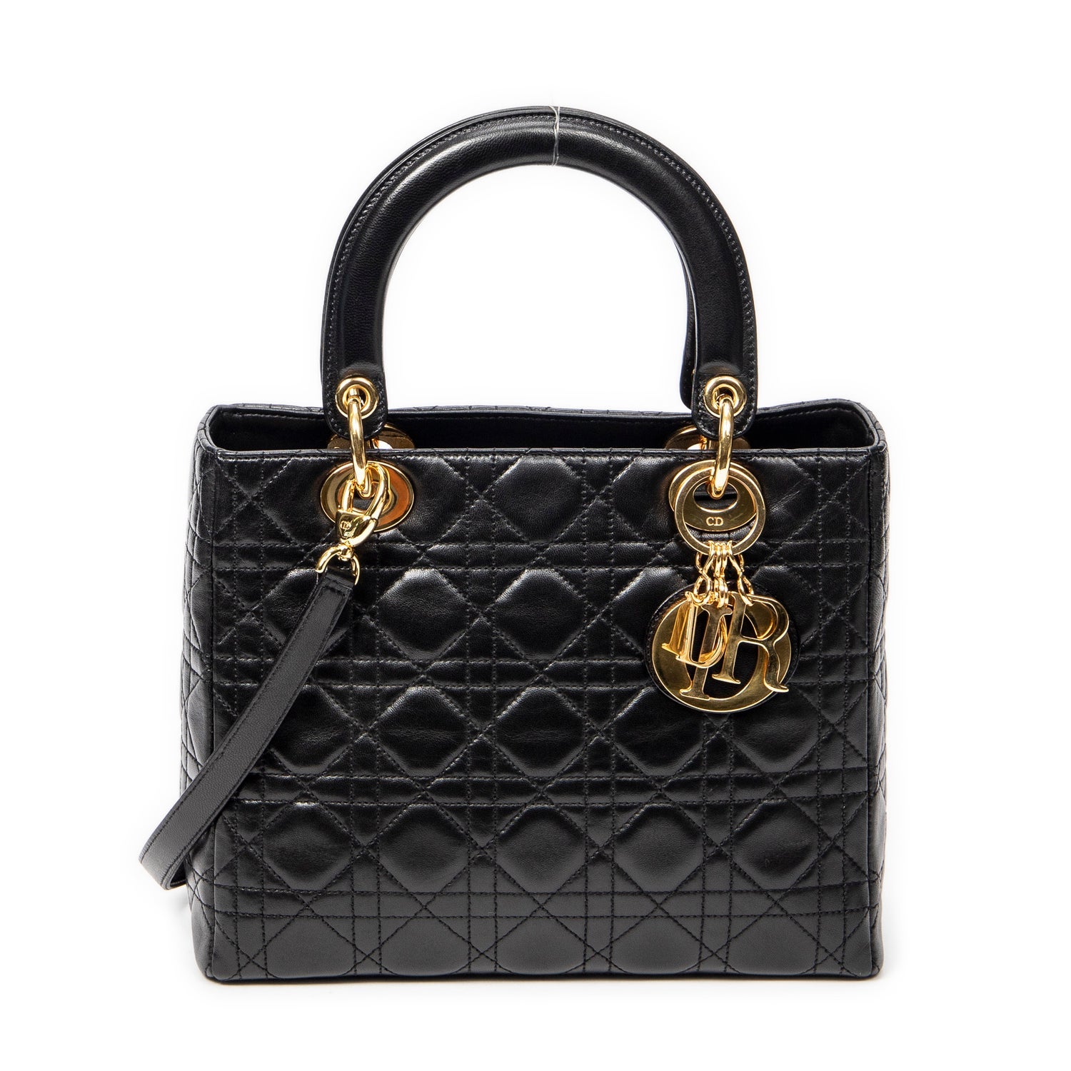 Christian Dior Cannage Lady Dior Medium