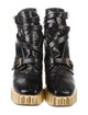 Christian Dior Patent Leather Combat Boots