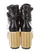 Christian Dior Patent Leather Combat Boots