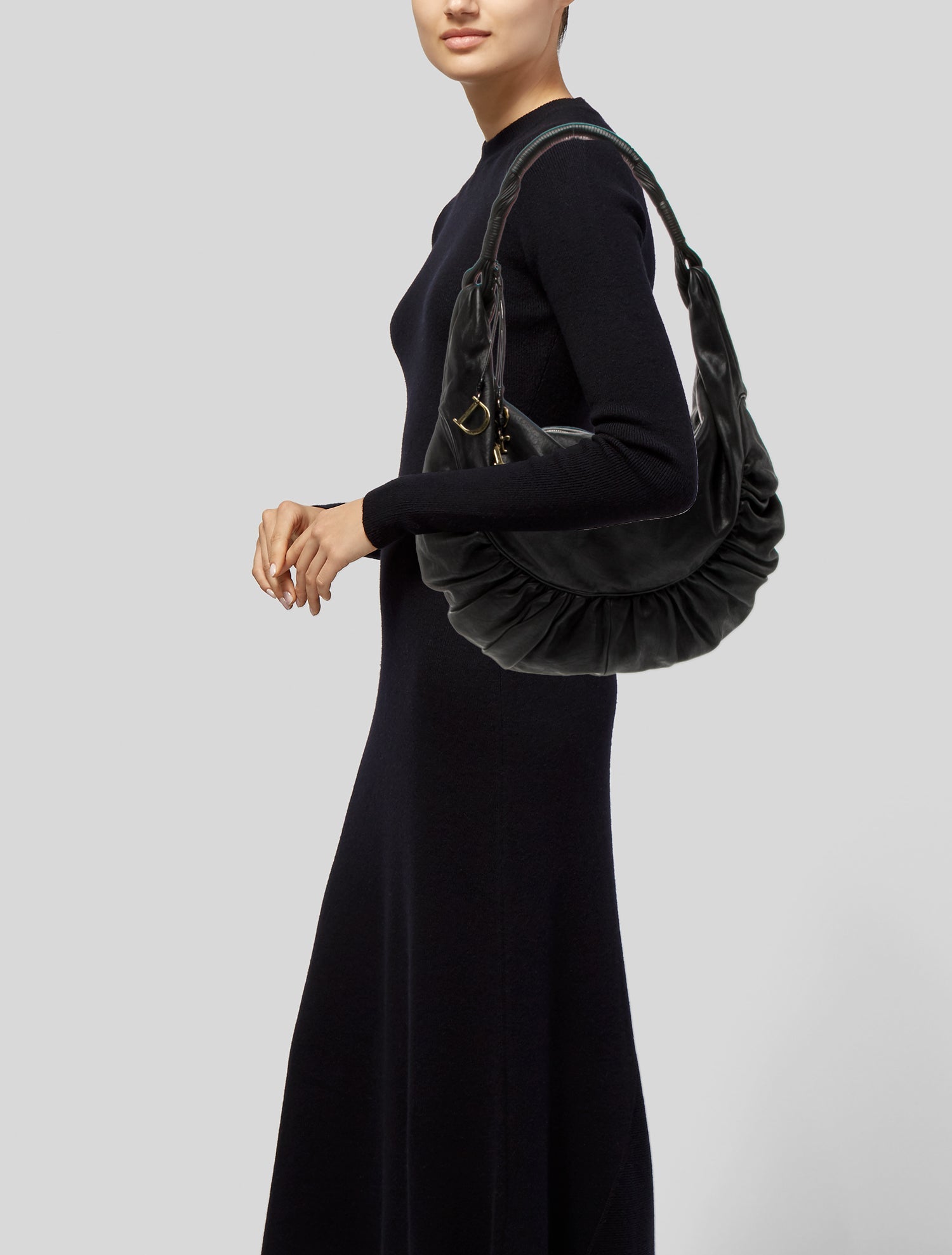 Christian Dior Leather Gypsy Small Vintage