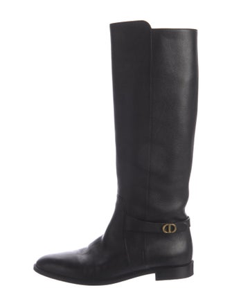 Christian Dior Leather Riding Boots