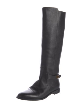 Christian Dior Leather Riding Boots