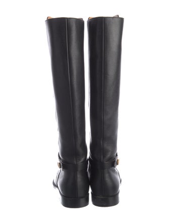 Christian Dior Leather Riding Boots