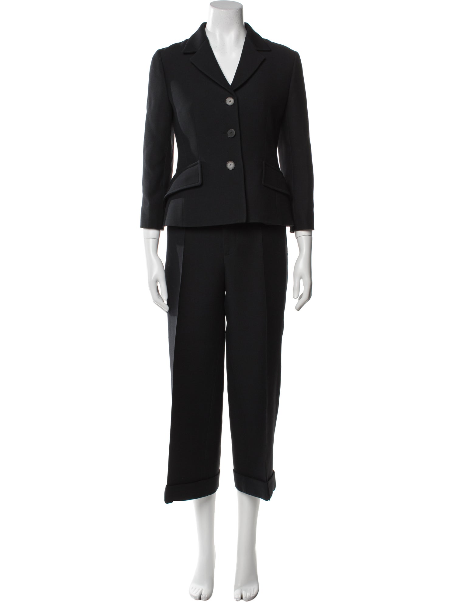 Christian Dior Wool Pant Set