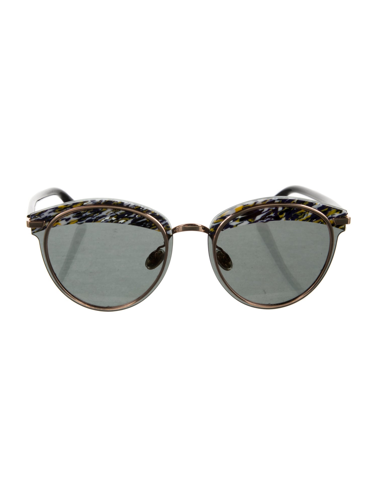 Christian Dior Dior Offset 1 Round Sunglasses