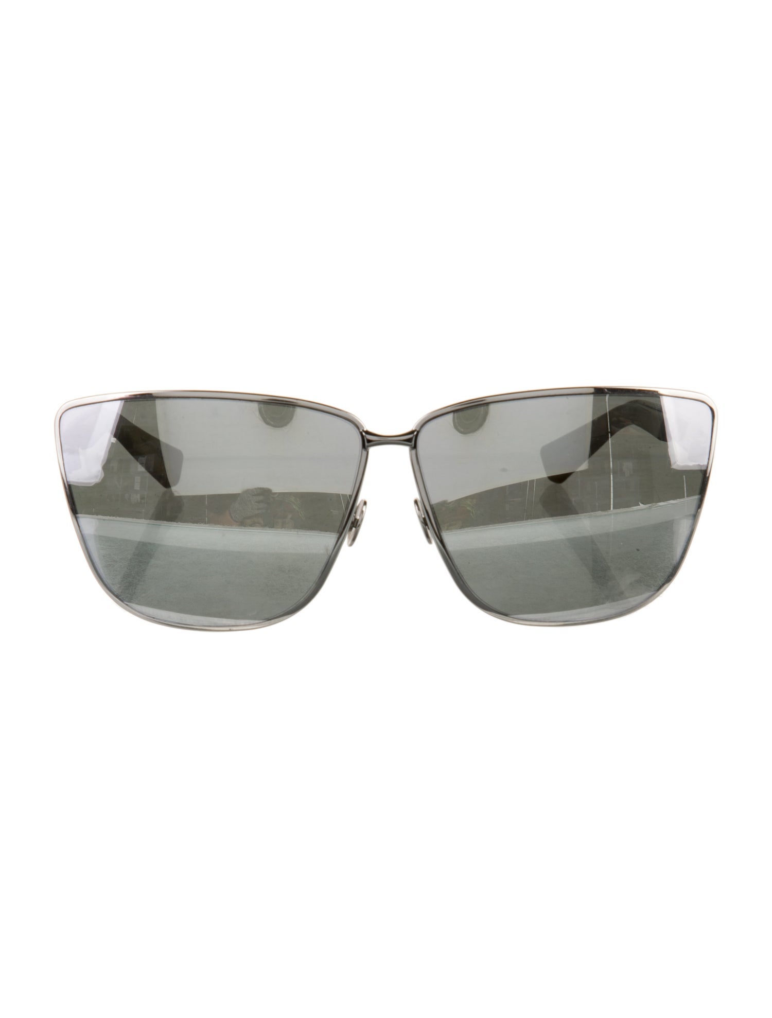 Christian Dior Oversize Mirrored Sunglasses