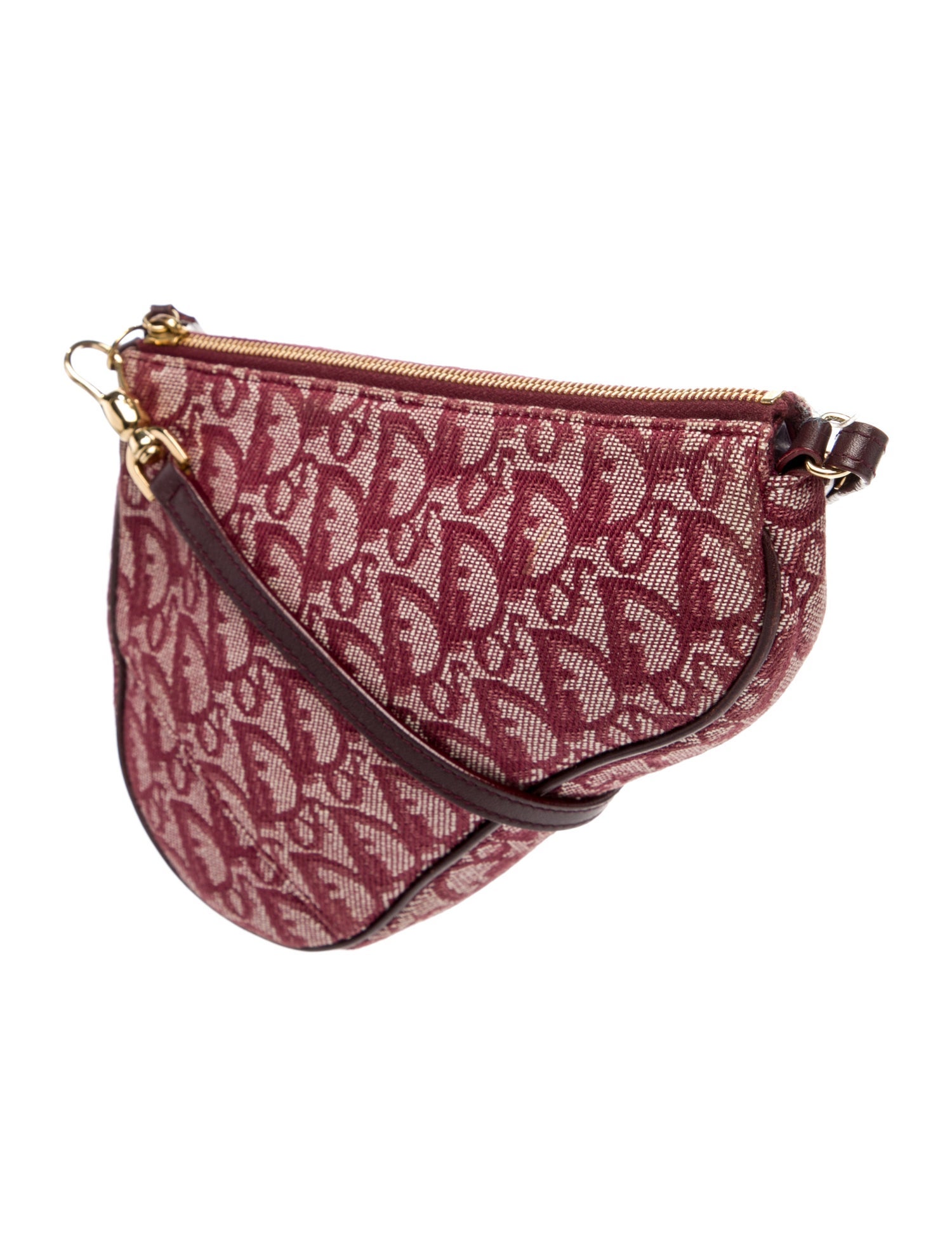 Christian Dior Diorissimo Saddle Pochette