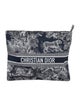 Christian Dior Nylon Patterned Travel Pouch