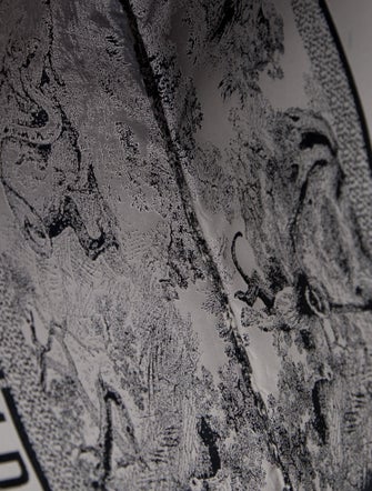 Christian Dior Nylon Patterned Travel Pouch