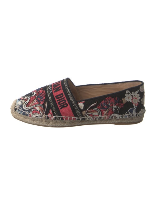 Christian Dior Canvas Printed Espadrilles