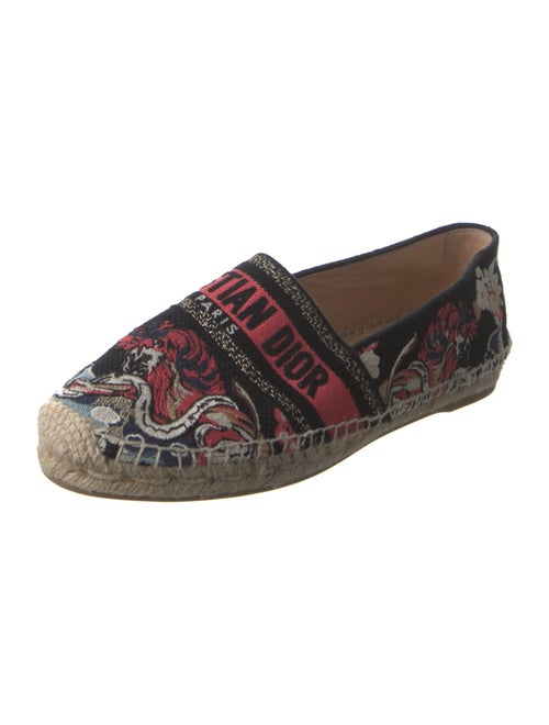 Christian Dior Canvas Printed Espadrilles