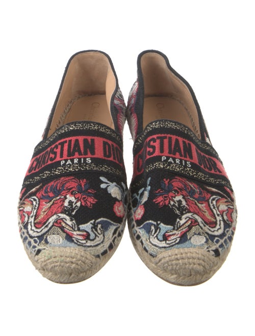 Christian Dior Canvas Printed Espadrilles