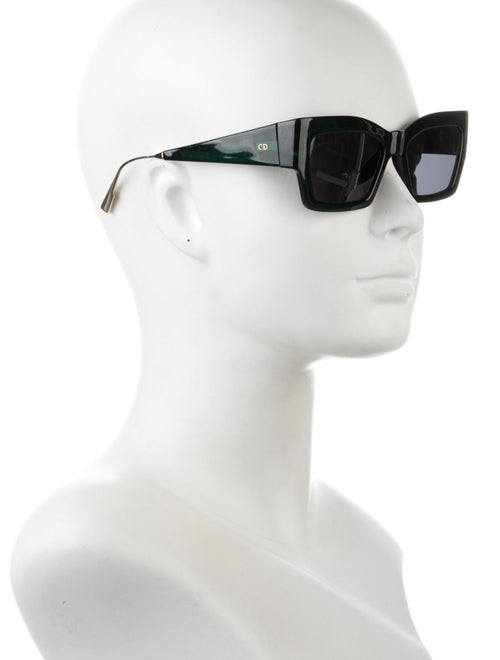 Christian Dior Cat Style Dior 2 Square Sunglasses
