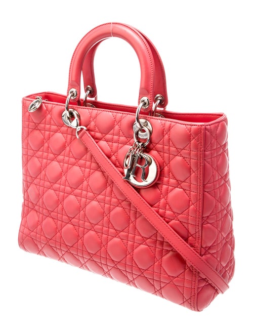 Christian Dior Cannage Lady Dior Large