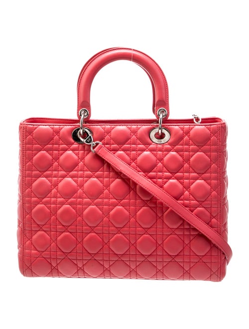 Christian Dior Cannage Lady Dior Large