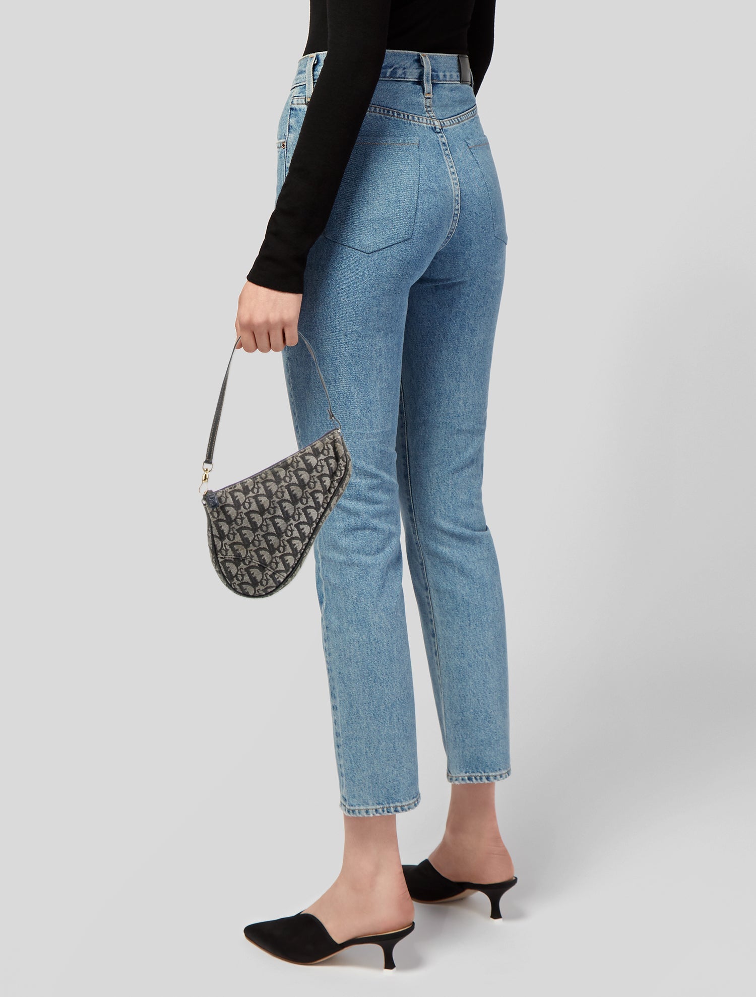 Christian Dior Diorissimo Saddle Pochette