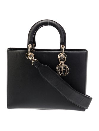 Christian Dior Leather Lady Dior