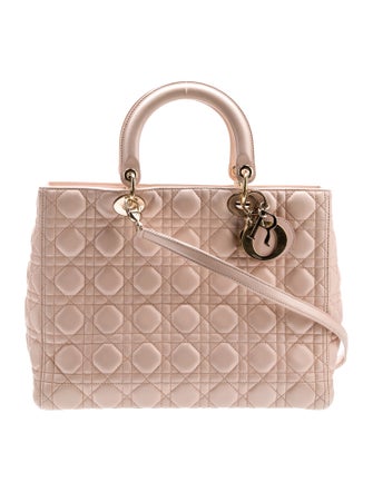 Christian Dior Cannage Lady Dior Large