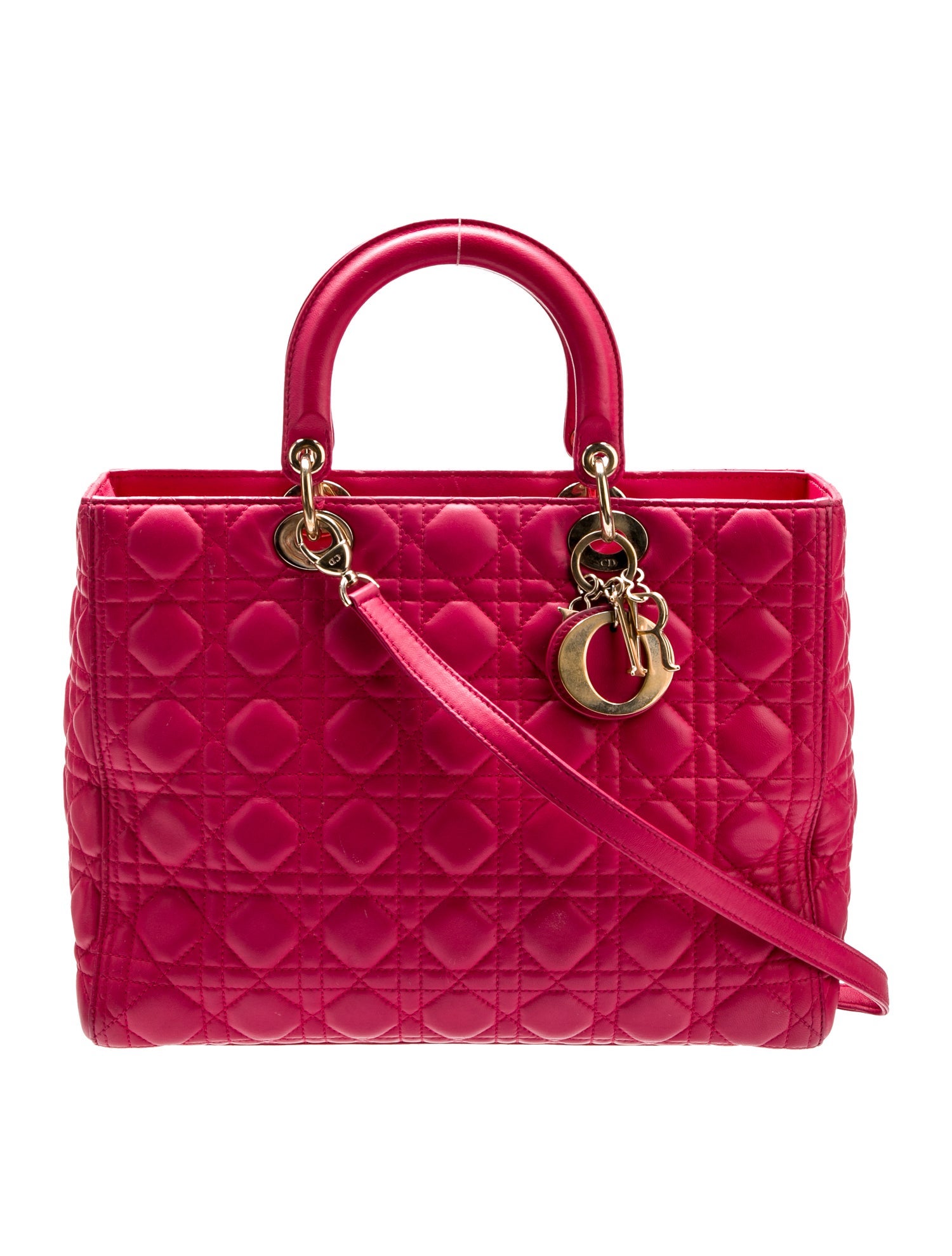 Christian Dior Cannage Lady Dior Medium