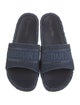 Christian Dior Denim Printed Slides