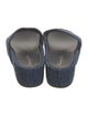 Christian Dior Denim Printed Slides