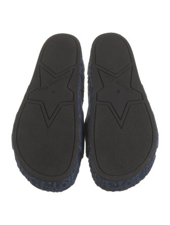 Christian Dior Denim Printed Slides