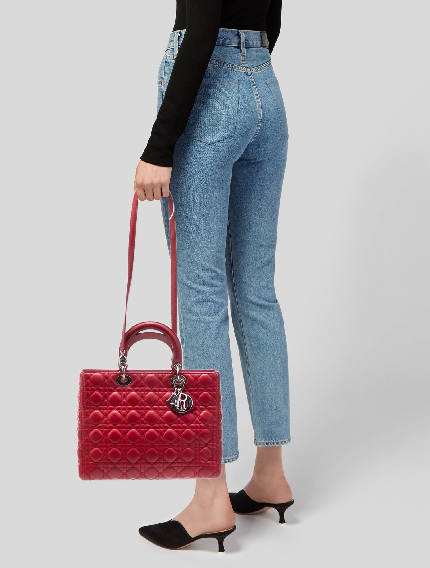 Christian Dior Cannage Lady Dior Medium