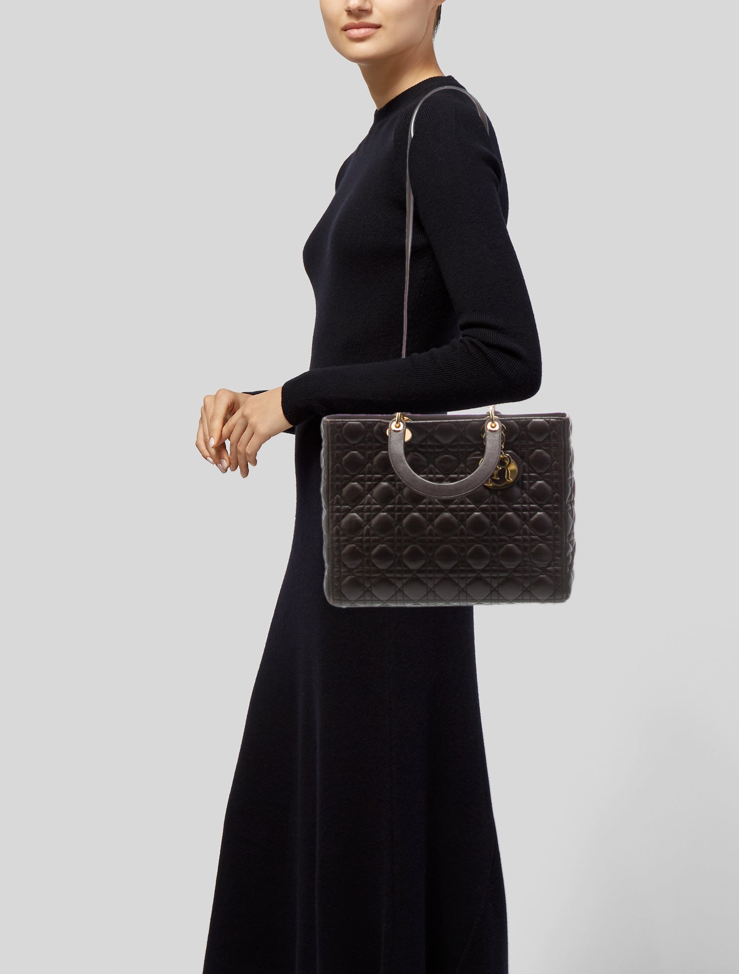 Christian Dior Cannage Lady Dior Large