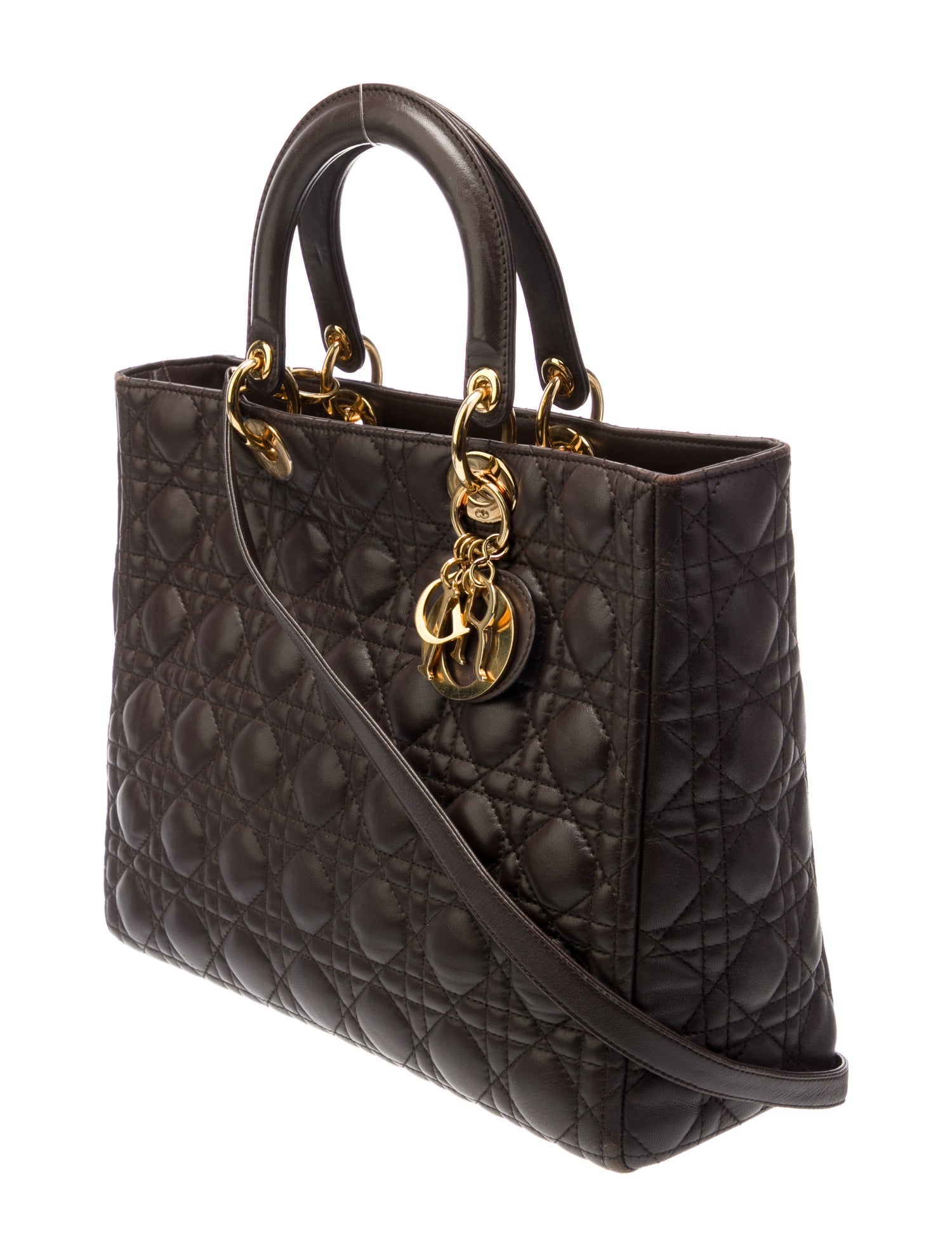 Christian Dior Cannage Lady Dior Large