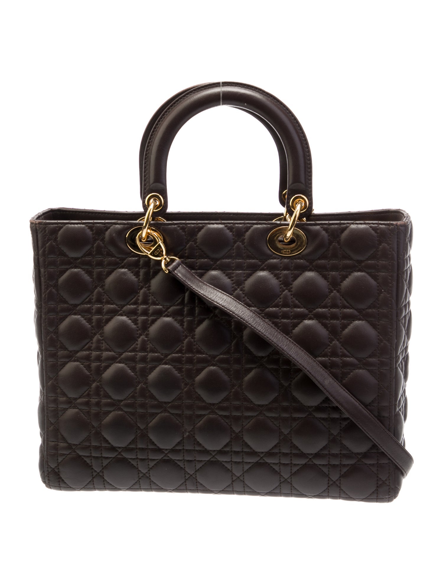 Christian Dior Cannage Lady Dior Large