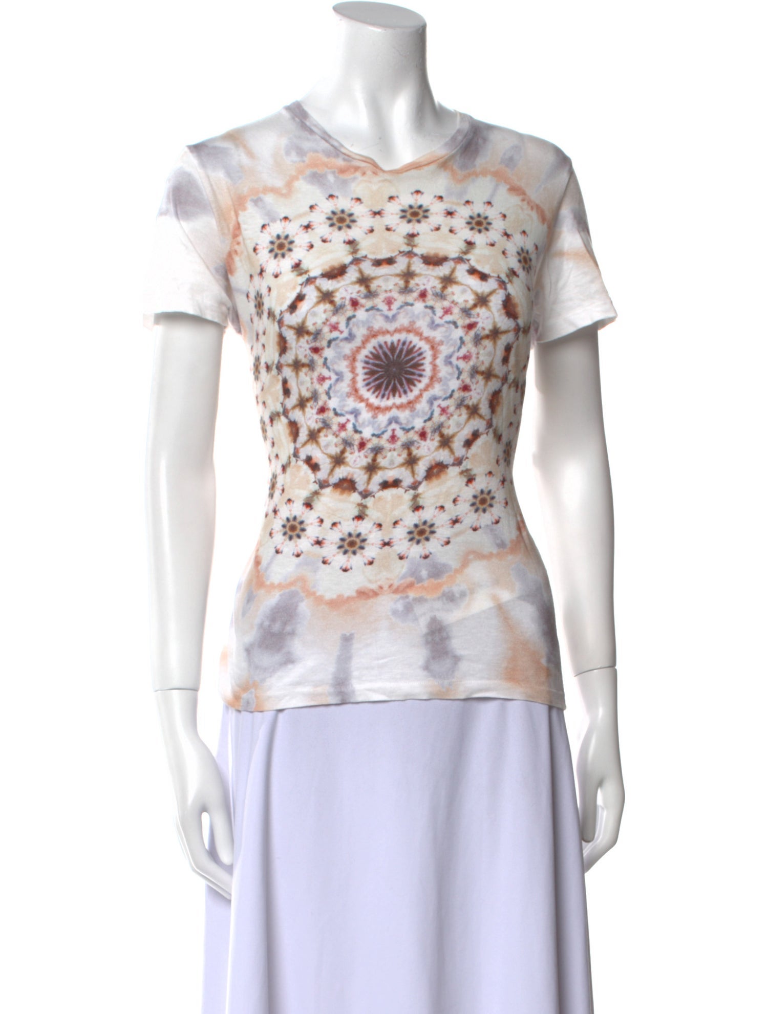 Christian Dior Printed Short Sleeve T-Shirt