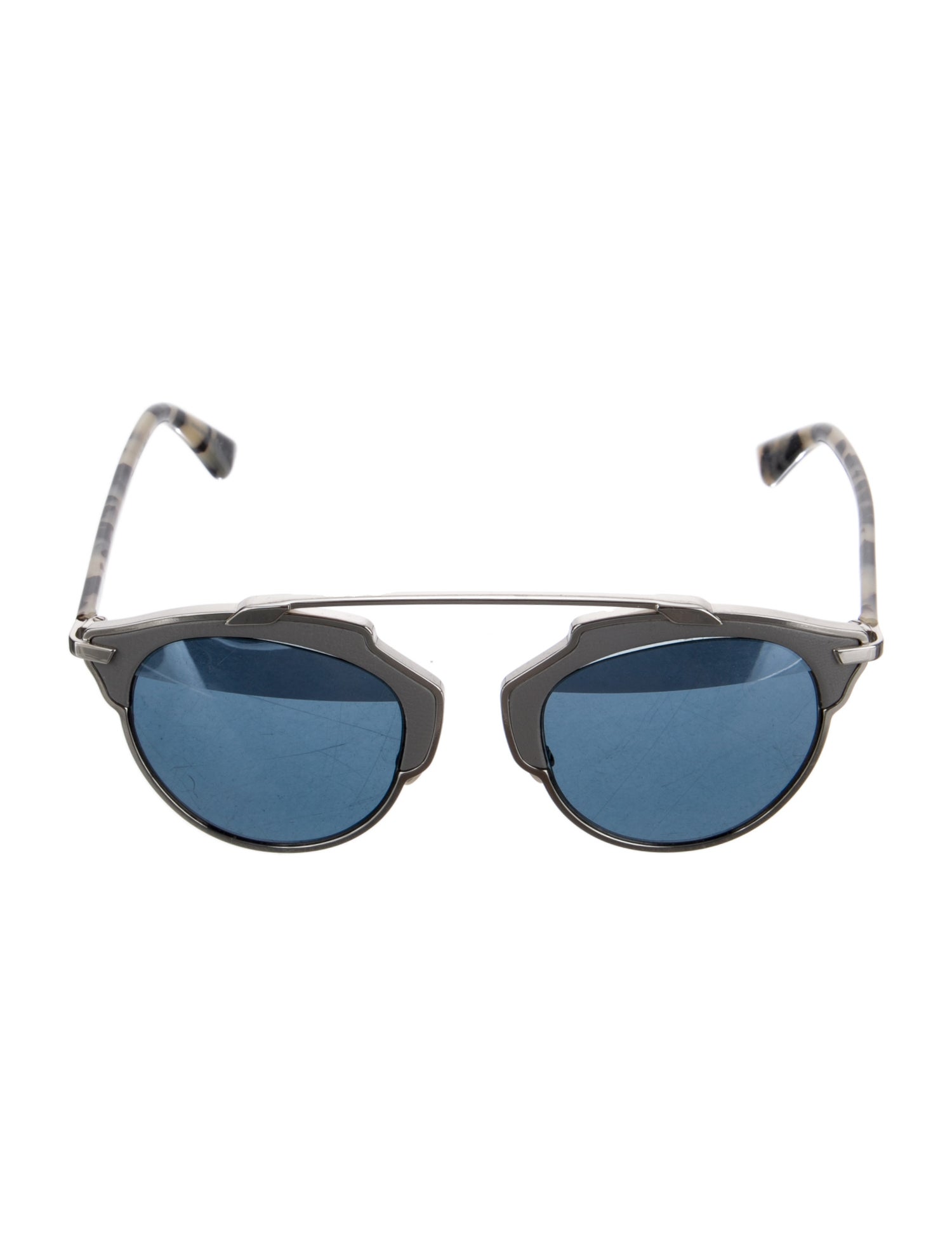 Christian Dior Round Mirrored Sunglasses