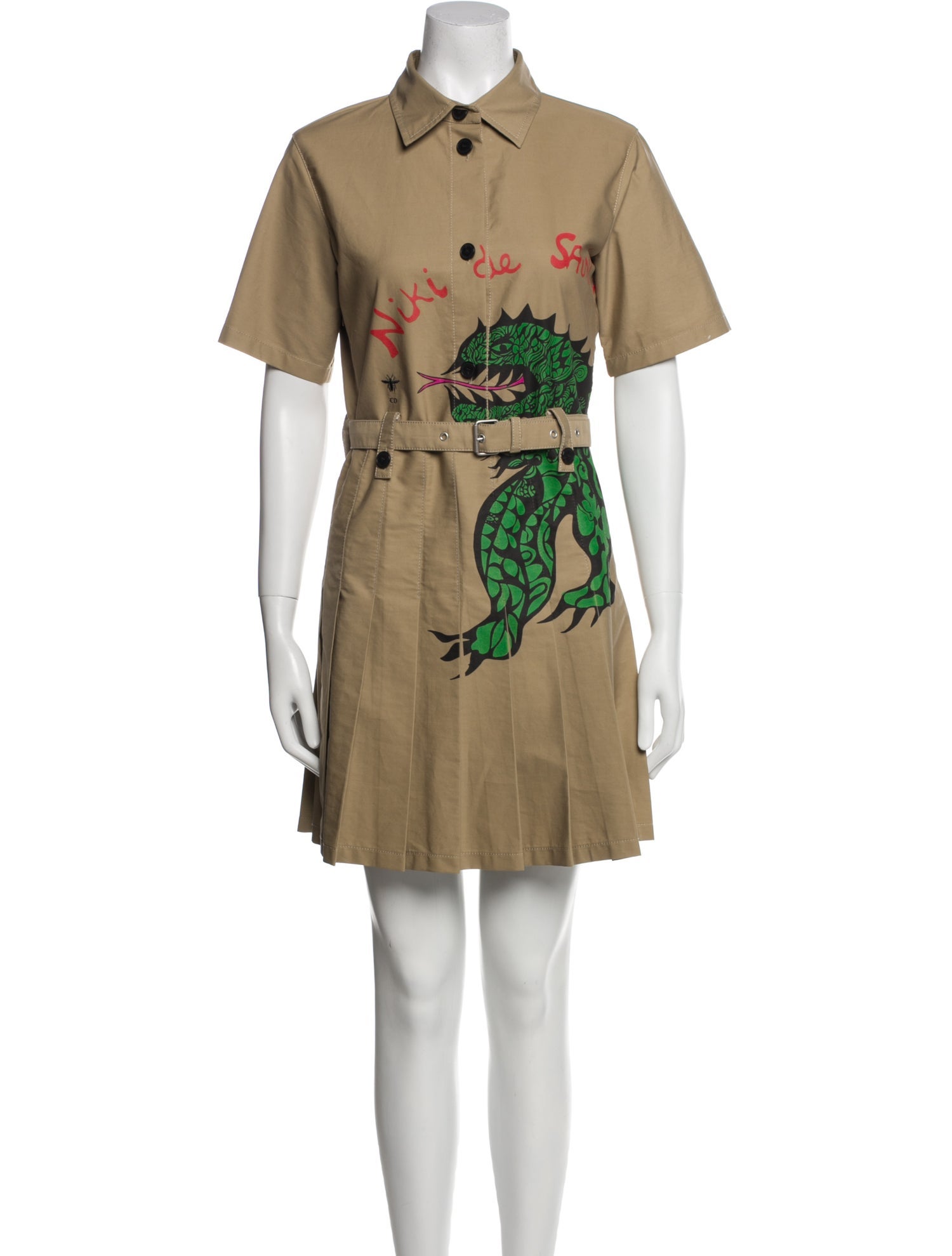 Christian Dior Printed Mini Dress w/ Tags