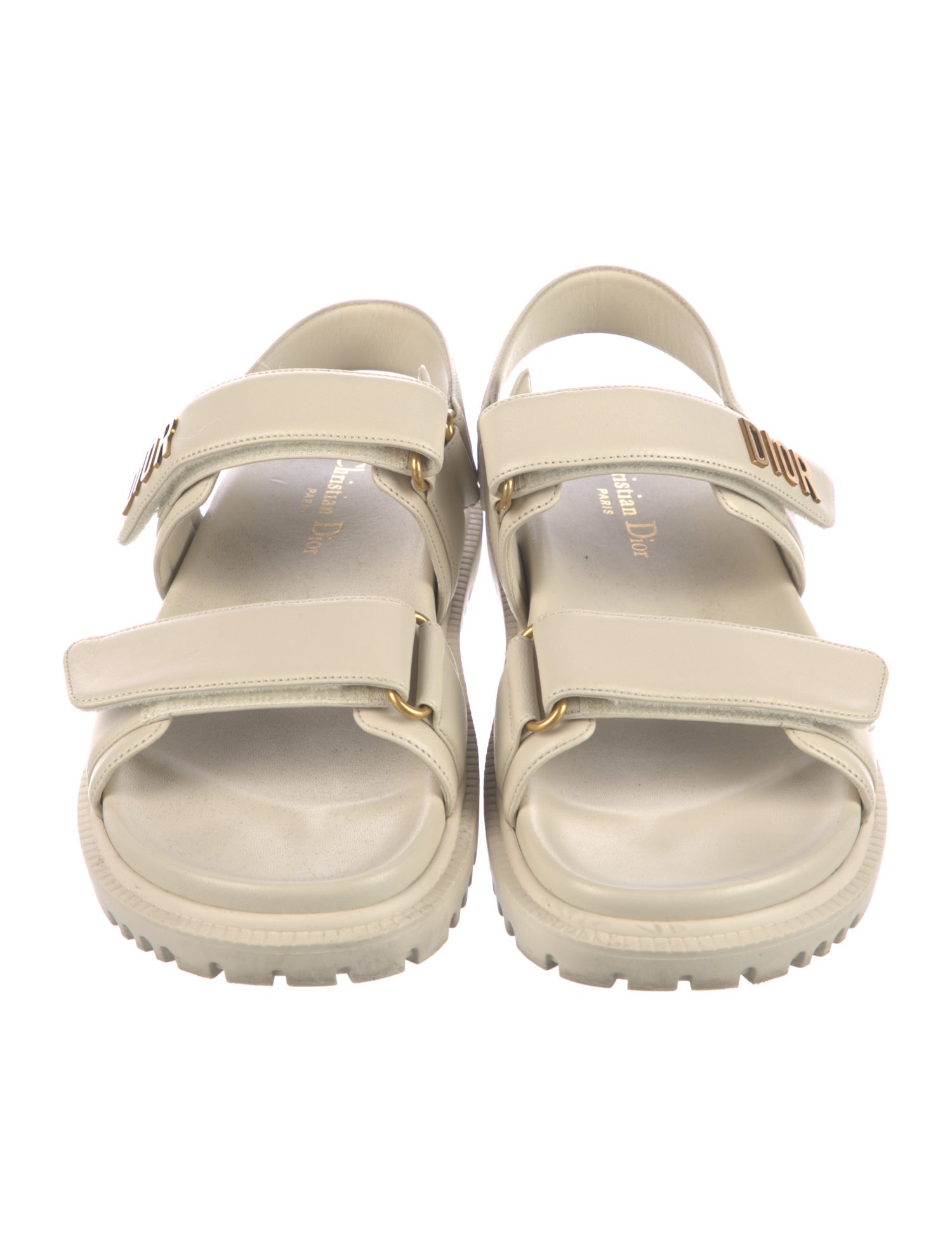 Christian Dior Leather Espadrilles