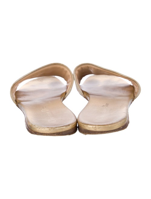 Christian Dior Dway Canvas Slides