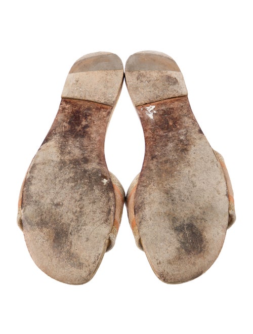 Christian Dior Dway Canvas Slides