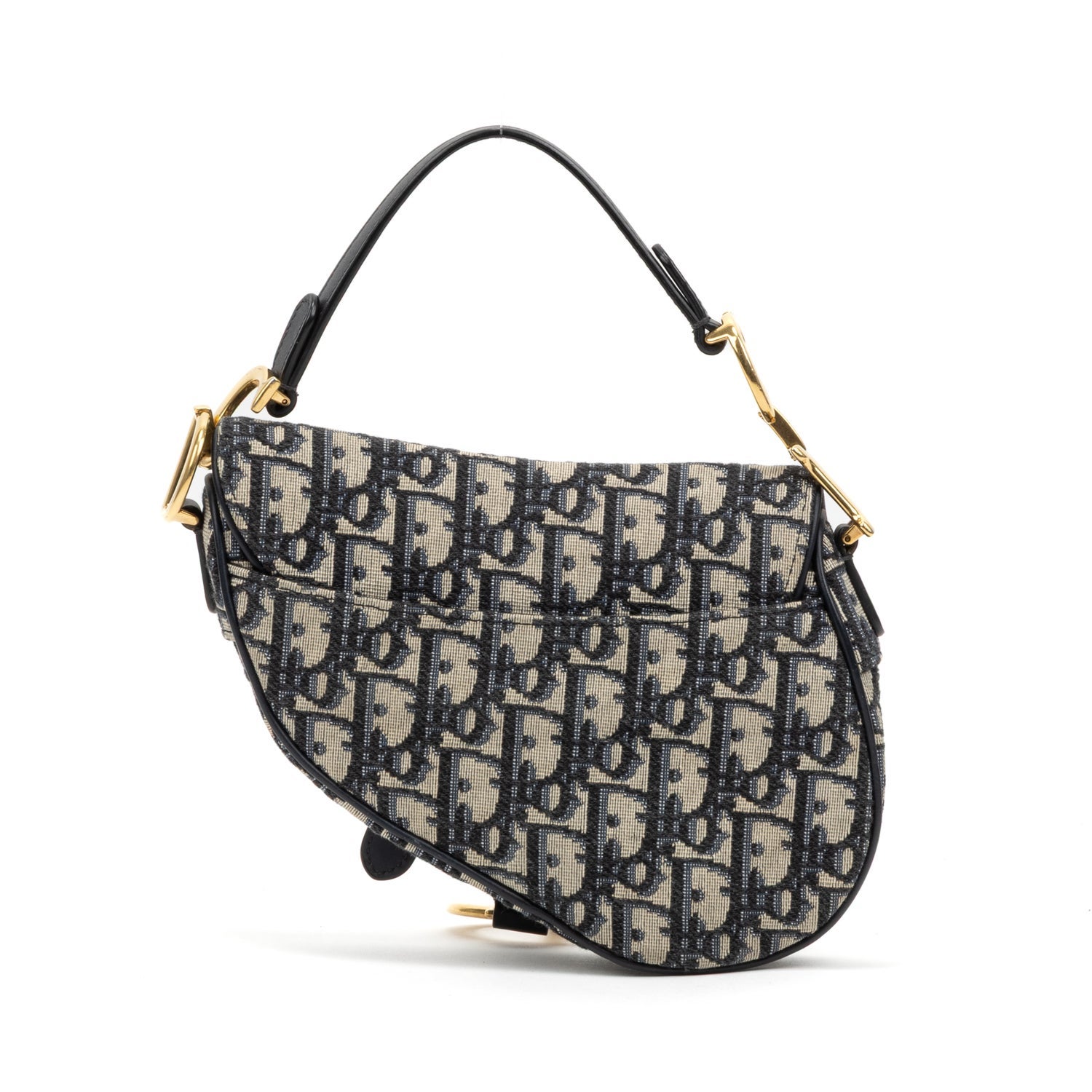 Christian Dior Mini Oblique Jacquard Saddle