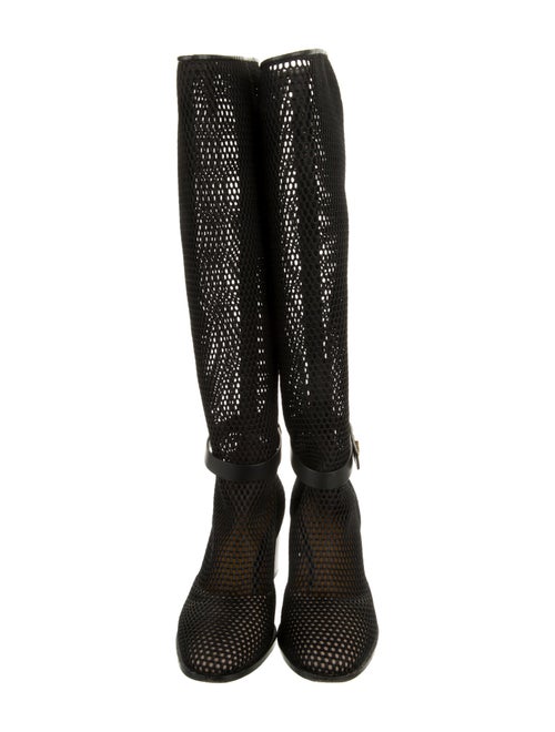 Christian Dior Mesh Riding Boots