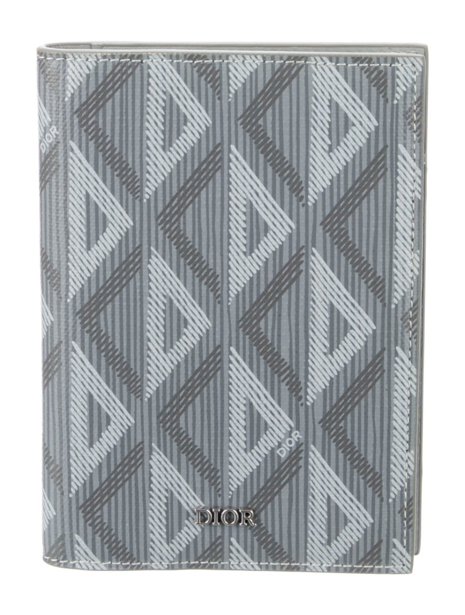 DIOR MEN CD Diamond Passport Cover