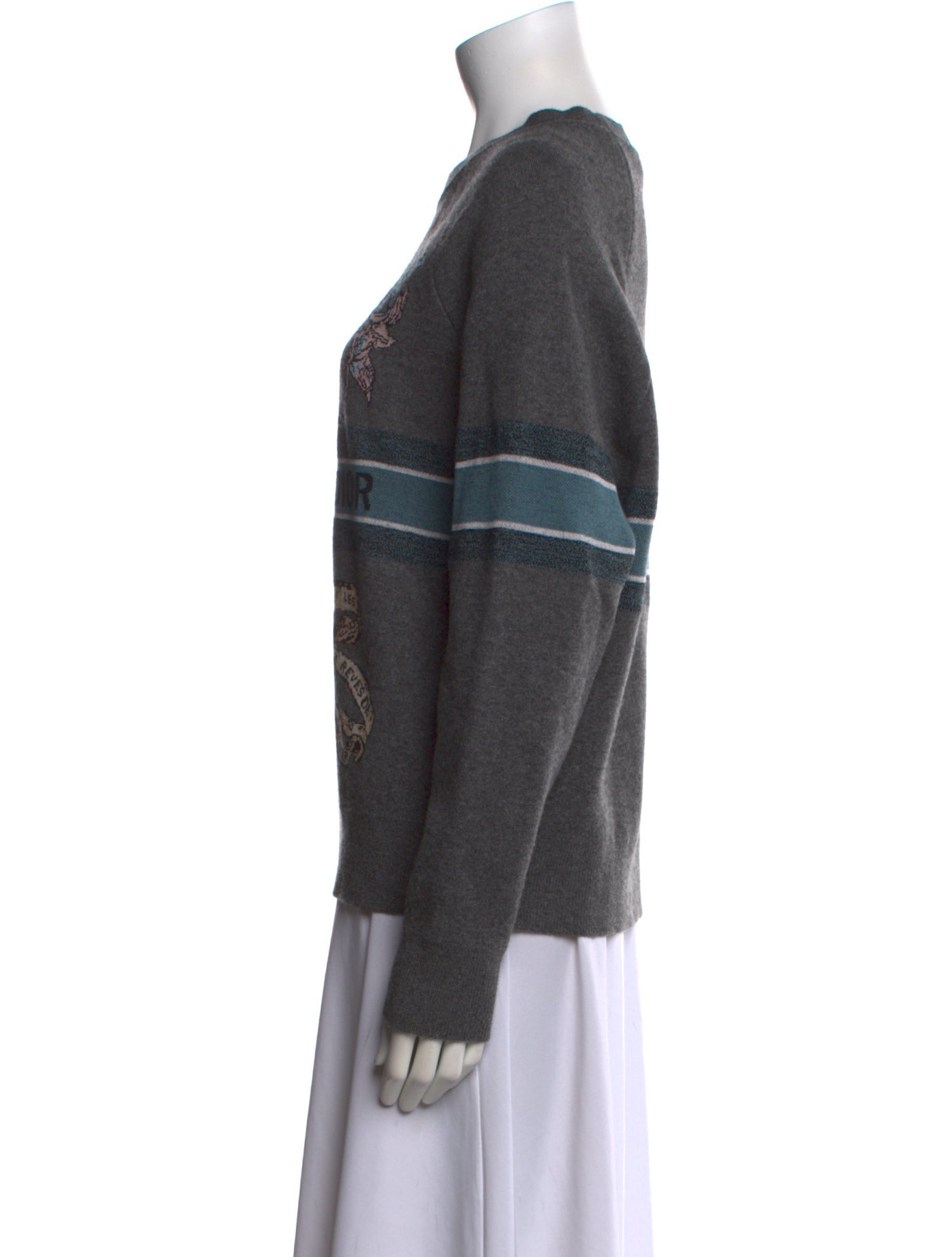 Christian Dior Cashmere Printed Sweater