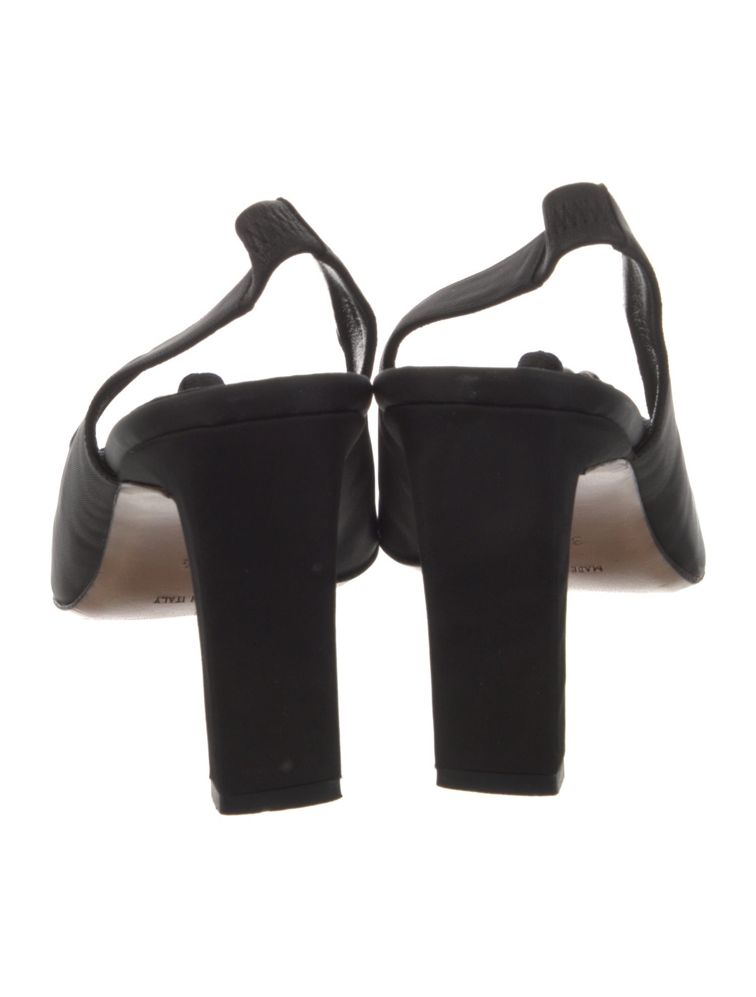 Christian Dior Bow Accents Slingback Pumps