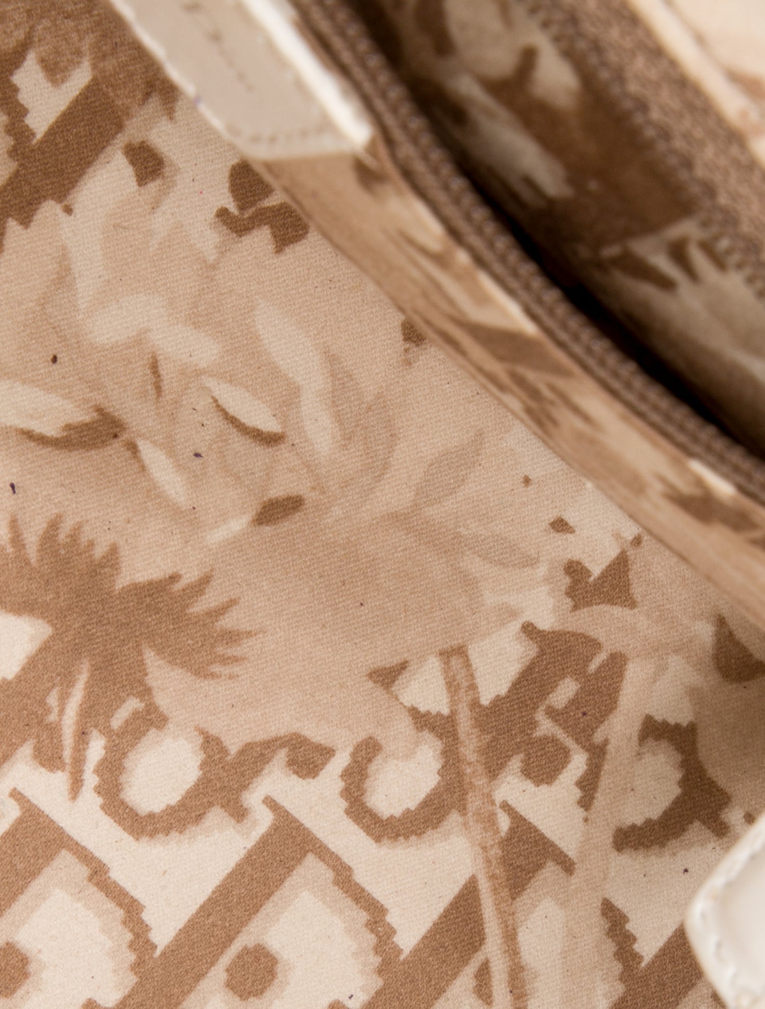 Christian Dior Leather Top Handle Bag