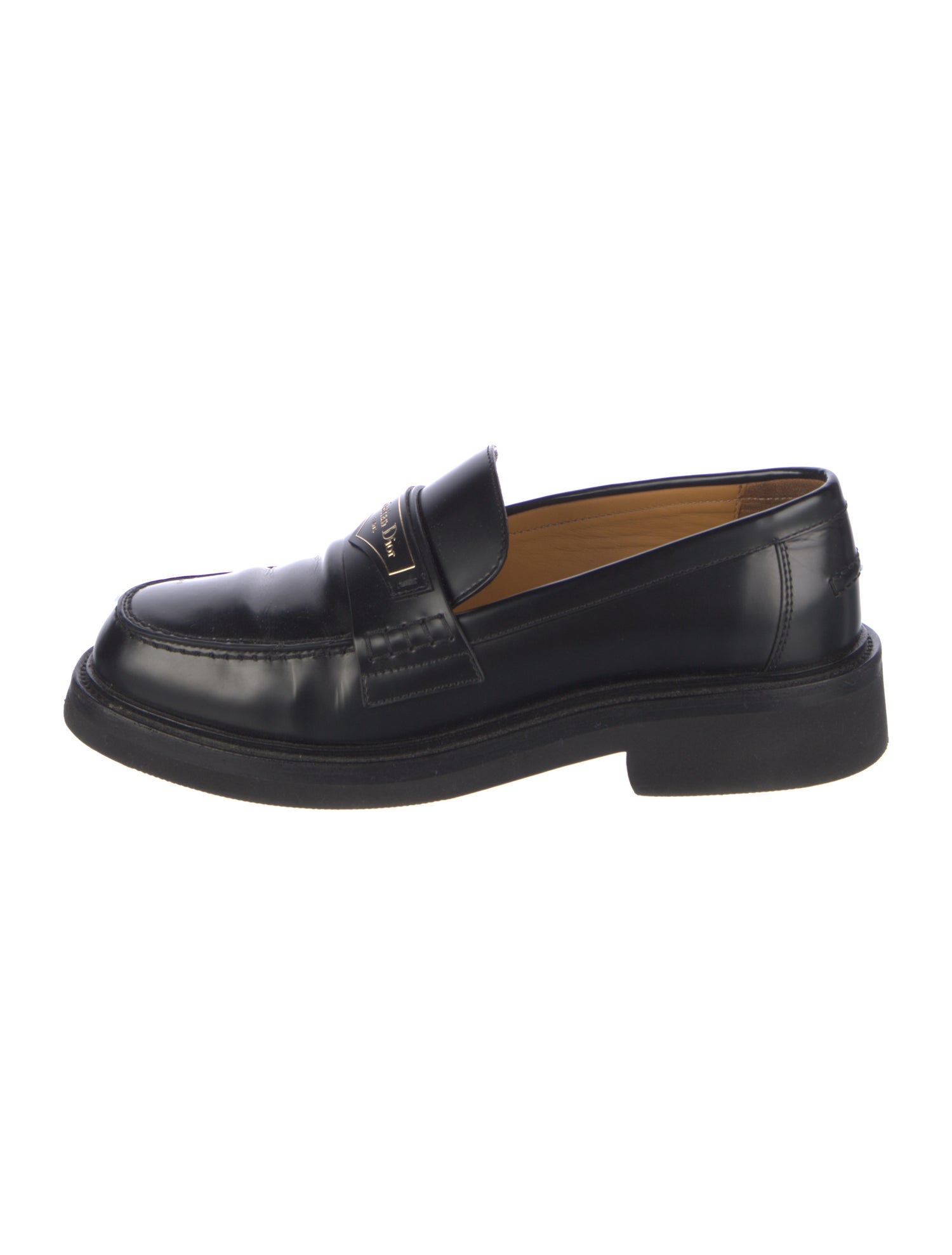 Christian Dior Leather Loafers