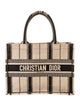 Christian Dior Straw Top Handle Bag Medium