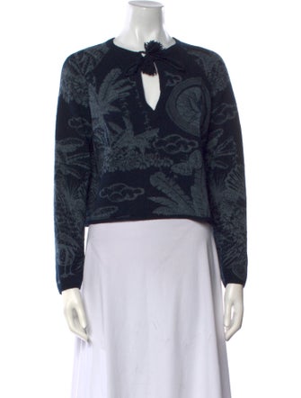 Christian Dior Cashmere Printed Sweater